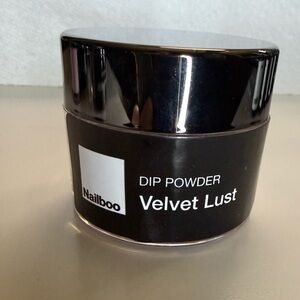 Nailboo Velvet Lust Dip Powder - Black